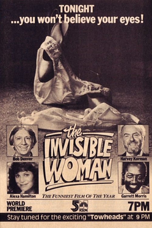 Movie poster for The Invisible Woman (1983)
