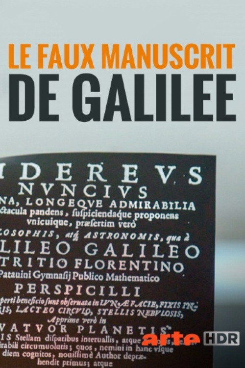 Movie poster for Der gefälschte Mond von Galileo Galilei (2019)