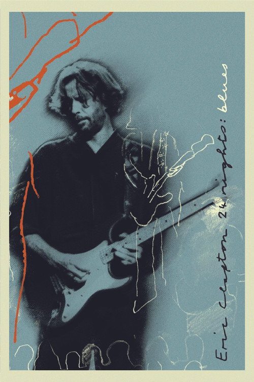 Movie poster for Eric Clapton - The Definitive 24 Nights - Blues (2023)