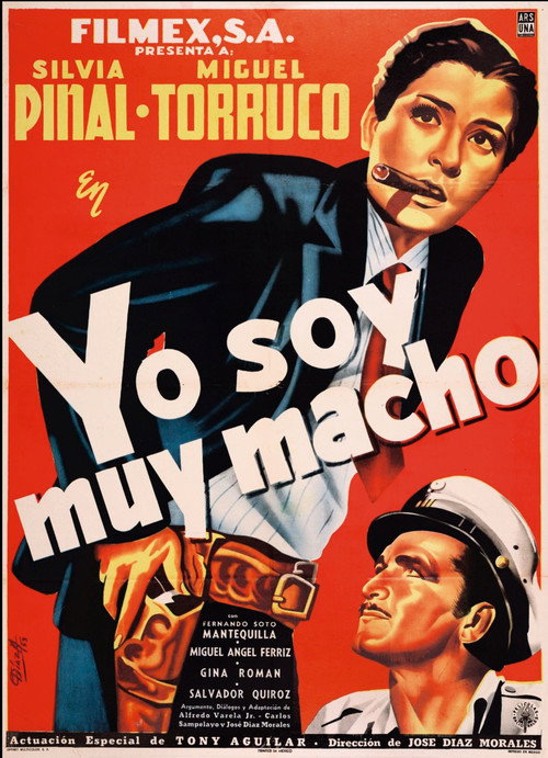 Movie poster for I Am Very Macho (1953)