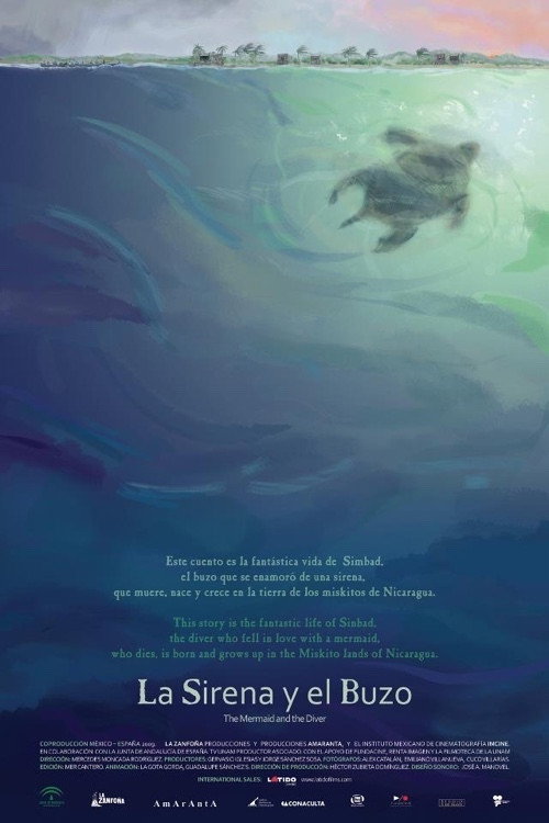Movie poster for The Mermaid and the Diver (2009)