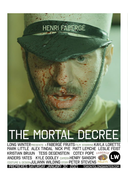 Movie poster for The Mortal Decree (2021)