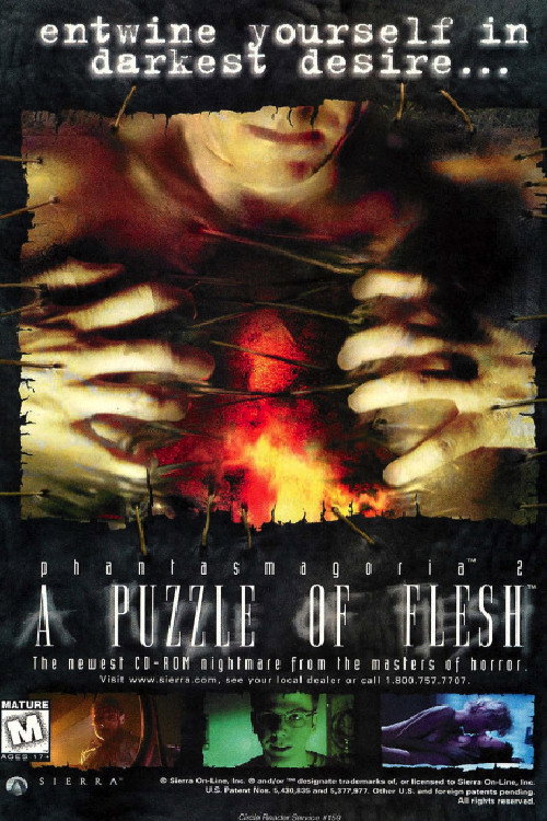 Movie poster for Phantasmagoria: A Puzzle of Flesh (2017)