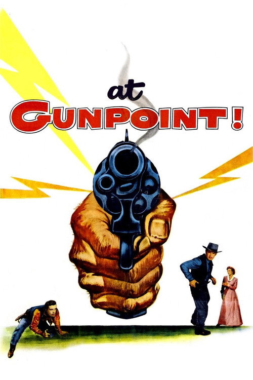 Movie poster for At Gunpoint (1955)