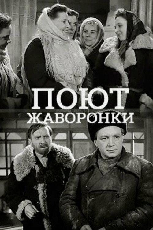 Movie poster for Поют жаворонки (1953)