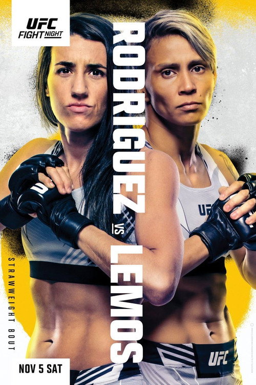 Movie poster for UFC Fight Night 214: Rodriguez vs. Lemos (2022)