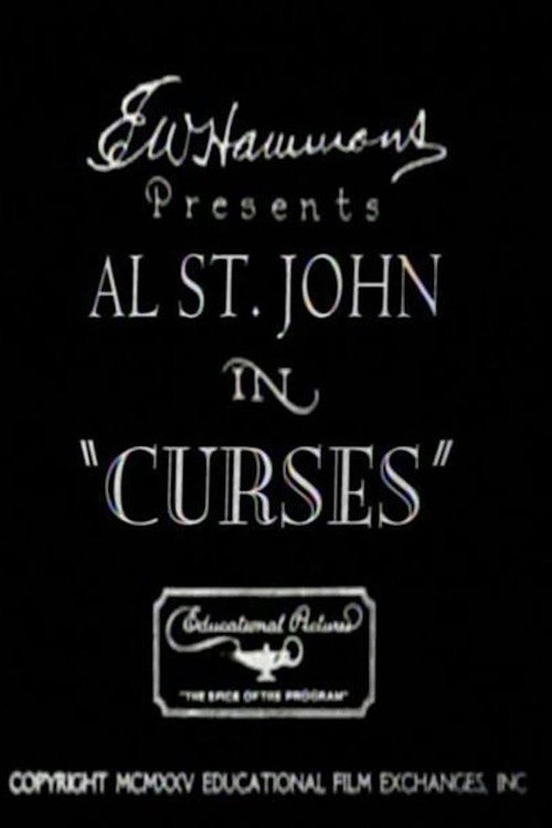 Movie poster for Curses (1925)