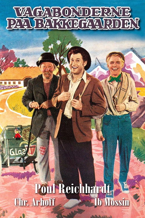 Vagabonderne paa Bakkegaarden poster
