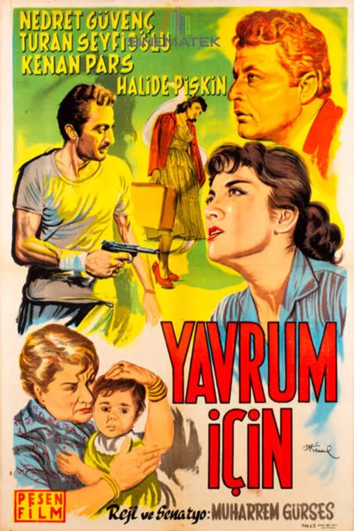 Movie poster for Yavrum İçin (1958)