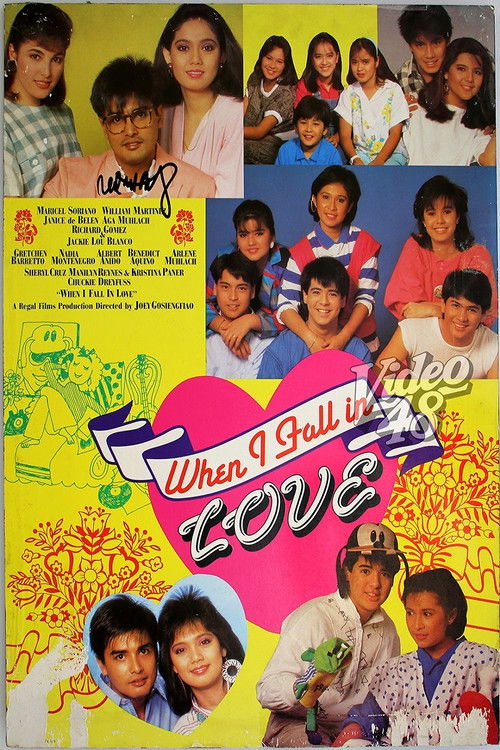 Movie poster for When I Fall In Love (1986)