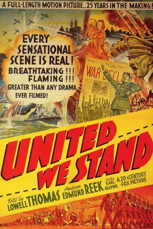 Movie poster for United We Stand (1942)