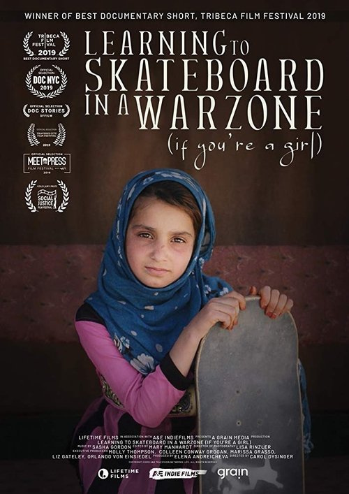 Movie poster for Learning to Skateboard in a Warzone (If You're a Girl) (2020)