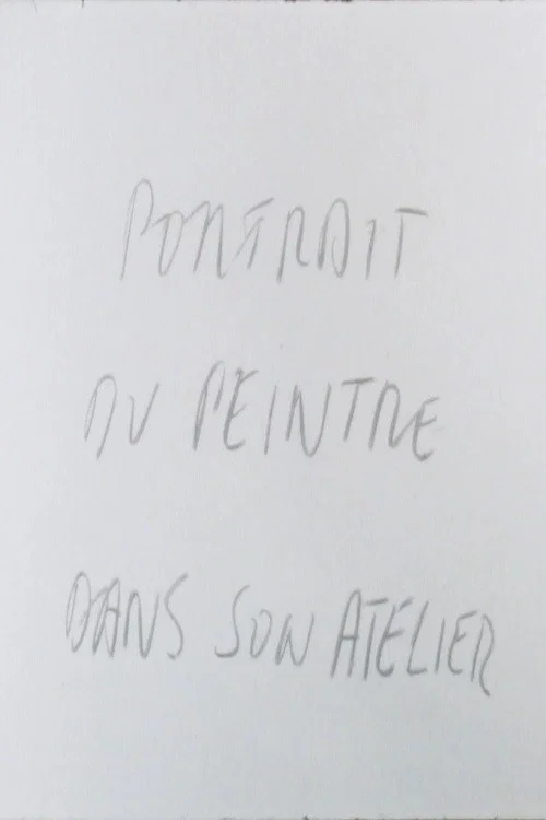 Movie poster for Portrait of the painter at his workshop (1985)