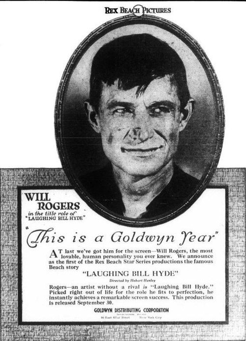 Movie poster for Laughing Bill Hyde (1918)