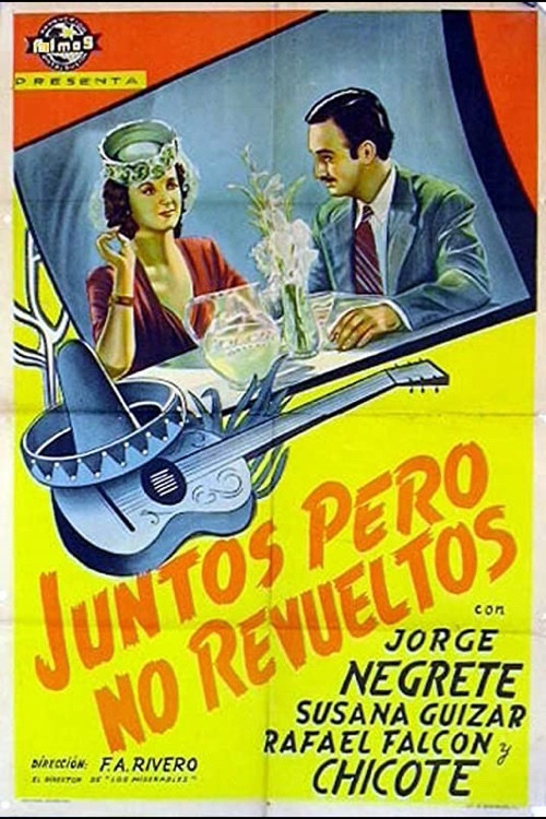 Movie poster for Juntos pero no revueltos (1939)
