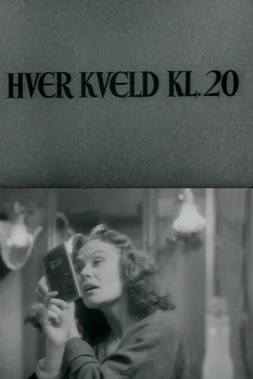 Movie poster for Oslofilm: Every Evening at 8 O'Clock (1952)