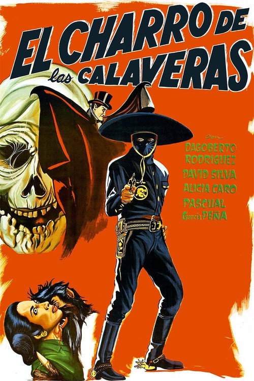 Movie poster for The Rider of the Skulls (1965)