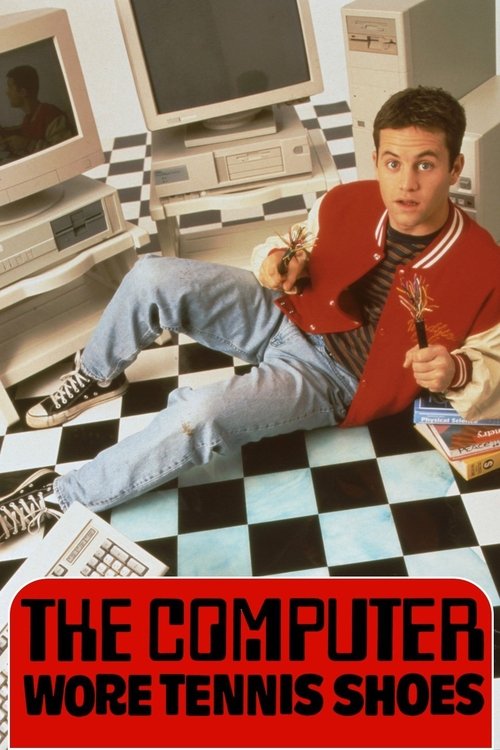 Movie poster for The Computer Wore Tennis Shoes (1995)