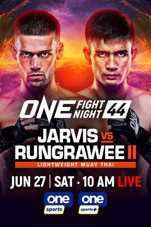 Movie poster for ONE Fight Night 44: Jarvis vs. Rungrawee 2 (2026)