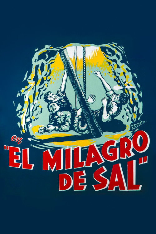 Movie poster for El milagro de sal (1958)