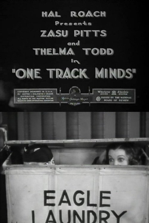 Movie poster for One Track Minds (1933)