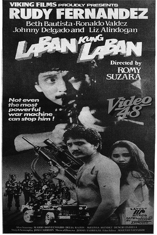 Movie poster for Laban Kung Laban (1986)