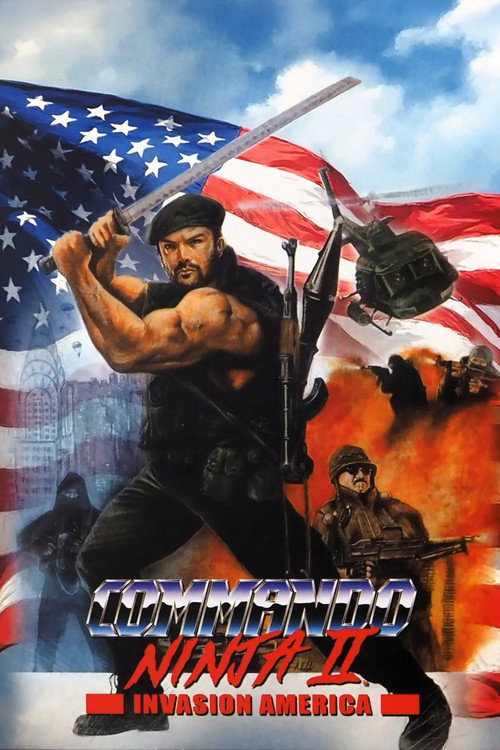 Movie poster for Commando Ninja 2: Invasion America (2024)
