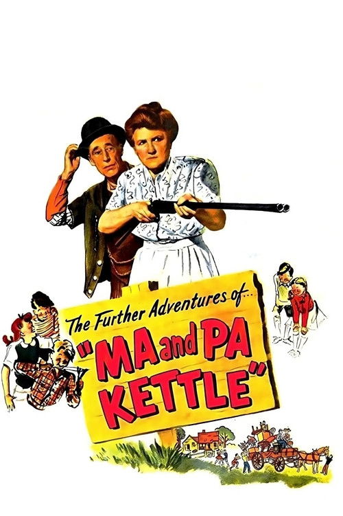 Movie poster for Ma and Pa Kettle (1949)