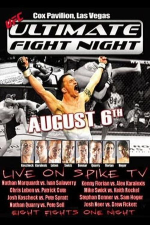 Movie poster for UFC Fight Night 1: Marquardt vs. Salaverry (2005)