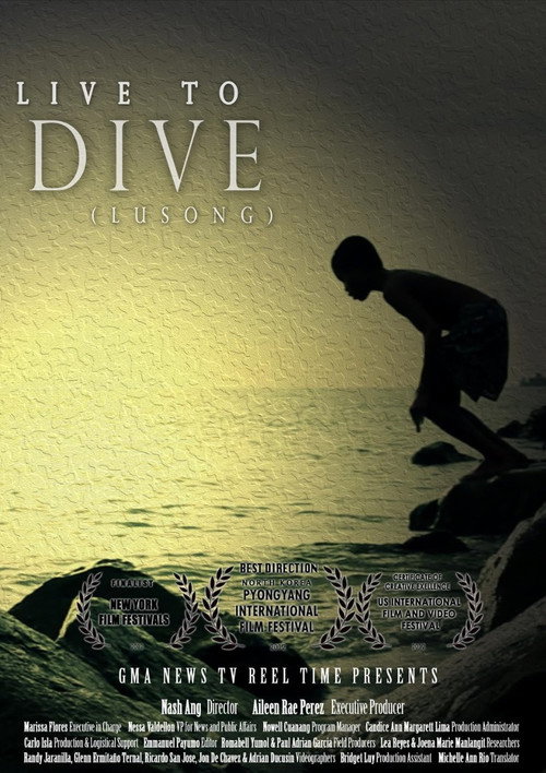Movie poster for Live to Dive (2012)