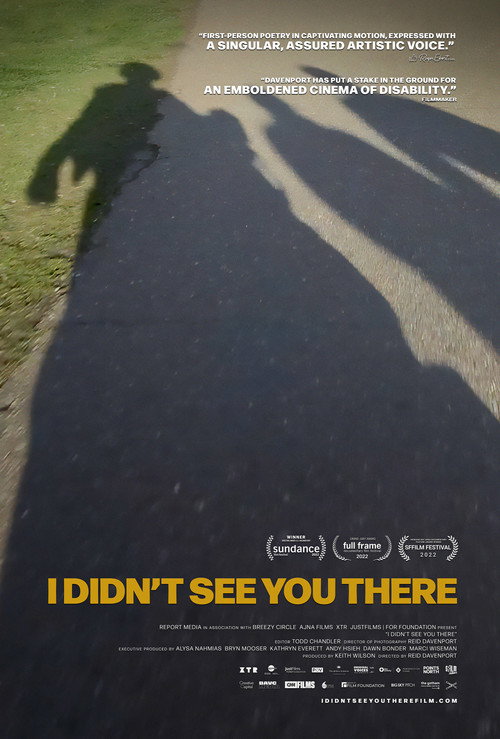 Movie poster for I Didn't See You There (2022)