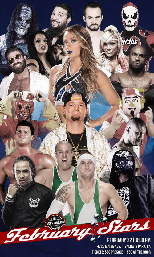 Movie poster for Bar Wrestling 9: February Stars (2018)
