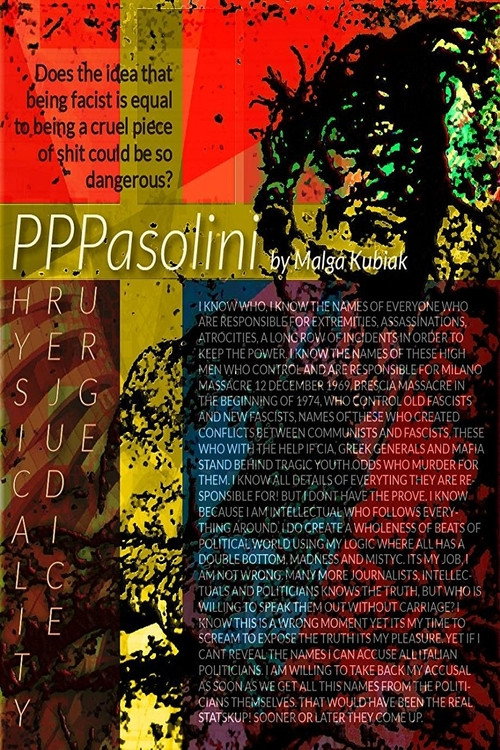 Movie poster for PPPasolini (2015)