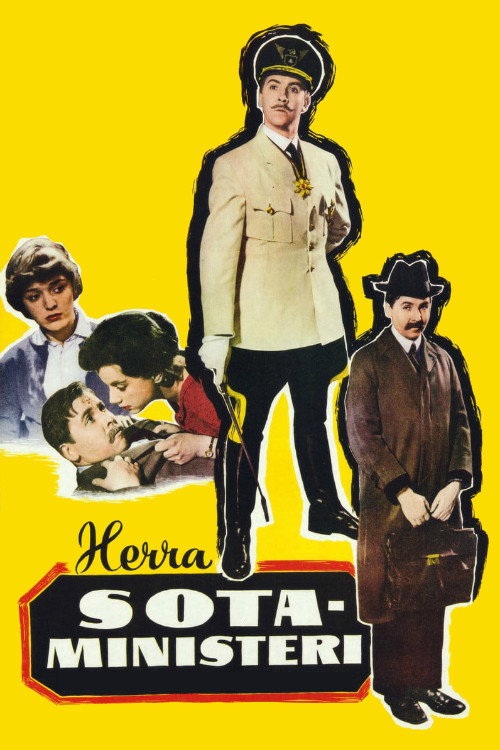 Movie poster for Herra sotaministeri (1957)