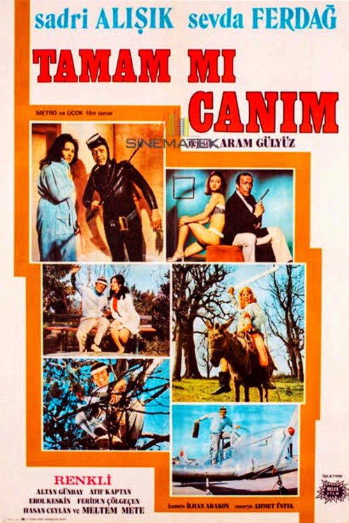 Movie poster for Tamam mı Canım (1971)