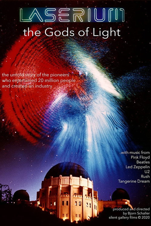 Movie poster for Laserium: The Gods of Light (2021)