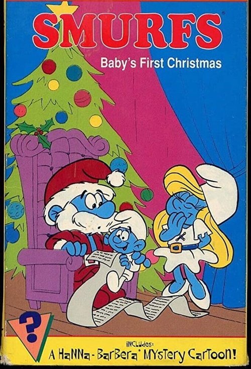Movie poster for The Smurfs: Baby's First Christmas (1983)