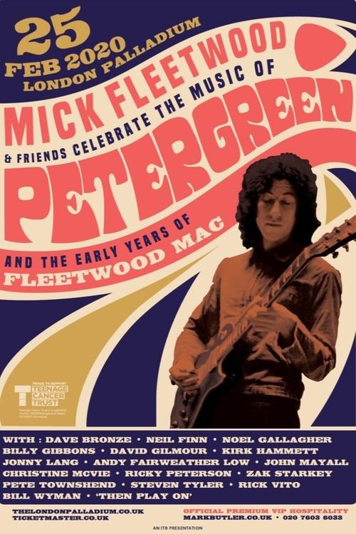 Movie poster for Mick Fleetwood and Friends: Celebrate the Music of Peter Green and the Early Years of Fleetwood Mac (2021)