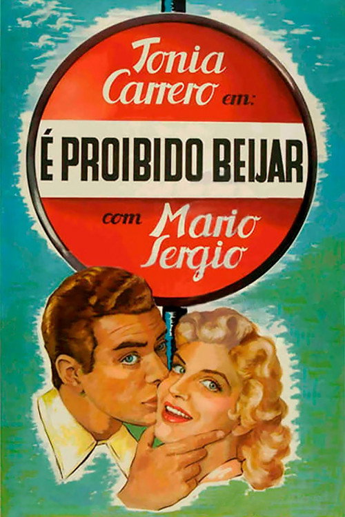 Movie poster for É Proibido Beijar (1954)