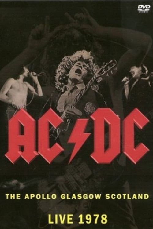 Movie poster for AC/DC: Live At The Apollo, Glasgow (1978)