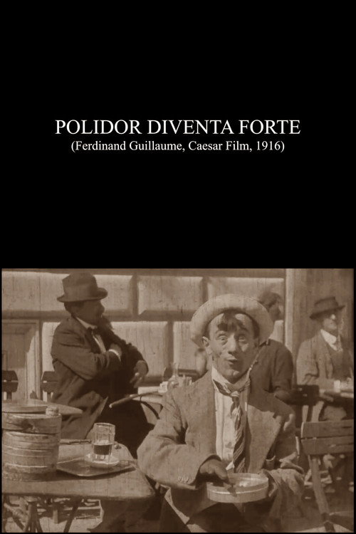 Movie poster for Polidor Becomes Strong (1916)