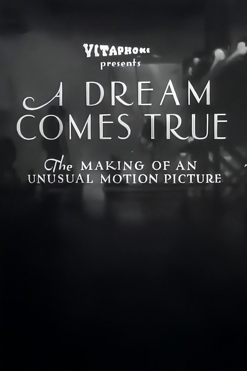 Movie poster for A Dream Comes True (1935)