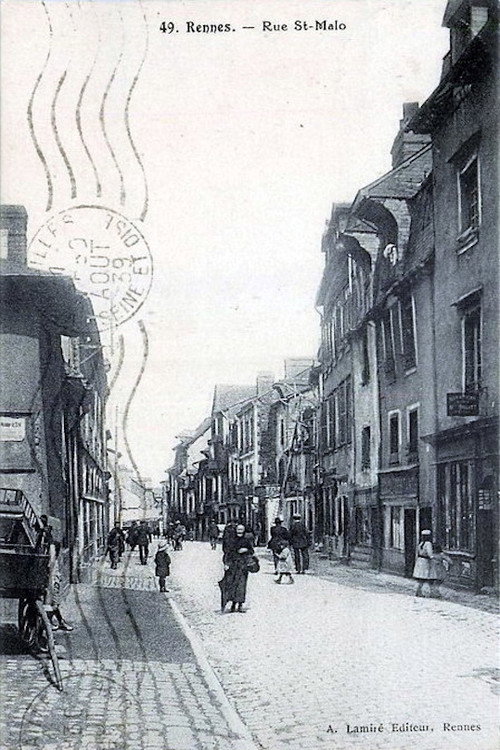 Movie poster for Once upon a time in Saint Malo street (1975)
