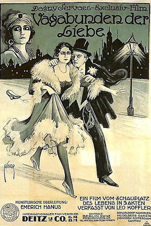 Movie poster for Vagabunden der Liebe (1920)