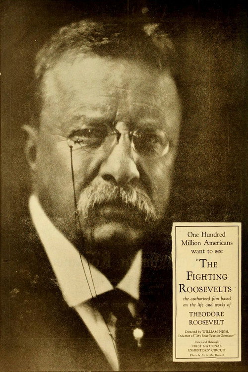 Movie poster for The Fighting Roosevelts (1919)
