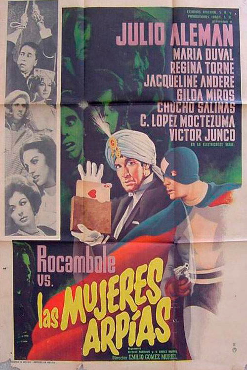 Movie poster for Rocambole vs. the Harpies (1967)
