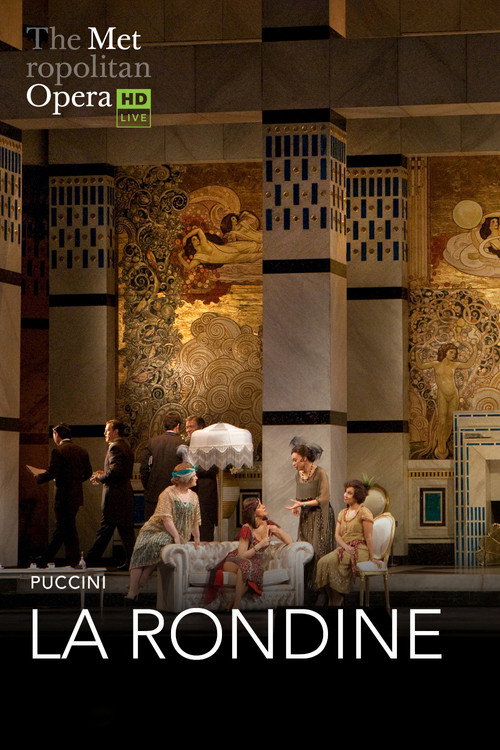 Movie poster for The Metropolitan Opera: La Rondine (2024)