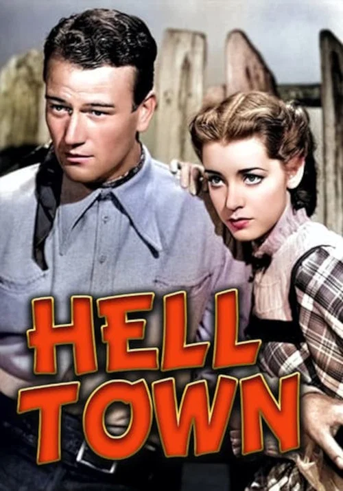 Movie poster for Hell Town (1937)