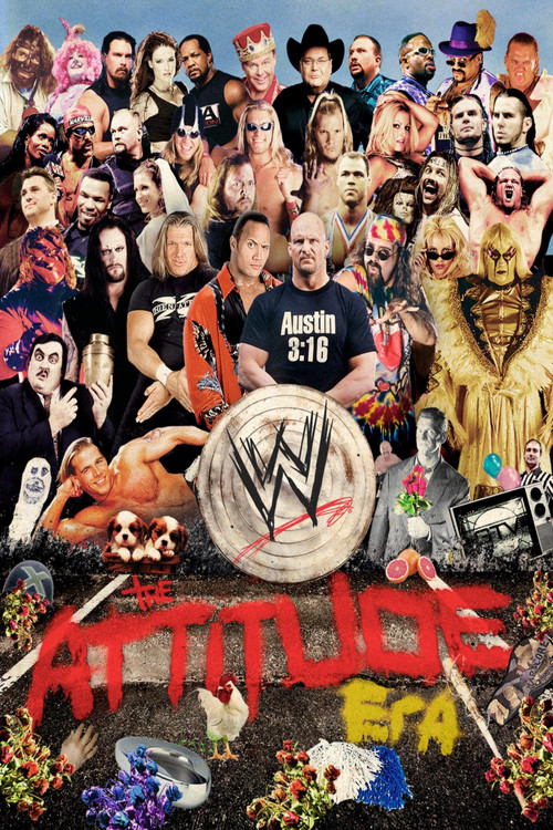 Movie poster for WWE: The Attitude Era (2012)