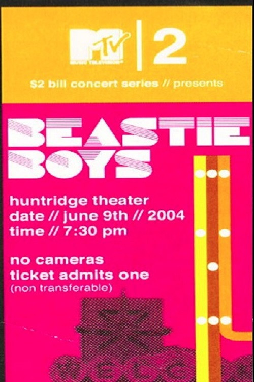 Movie poster for Beastie Boys $2 Bill (2004)